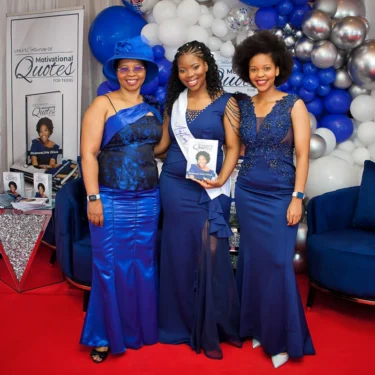 BhasweLihle Zilwa and Supporters in Blue"