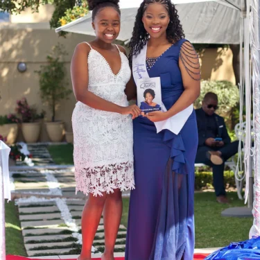 Lihle Zilwa Book Launch Guest Portrait Garden"