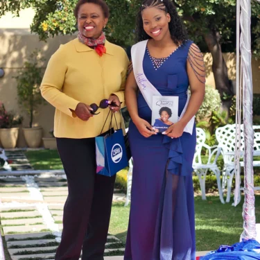 Lihle Zilwa Outdoor Book Launch Portrait"